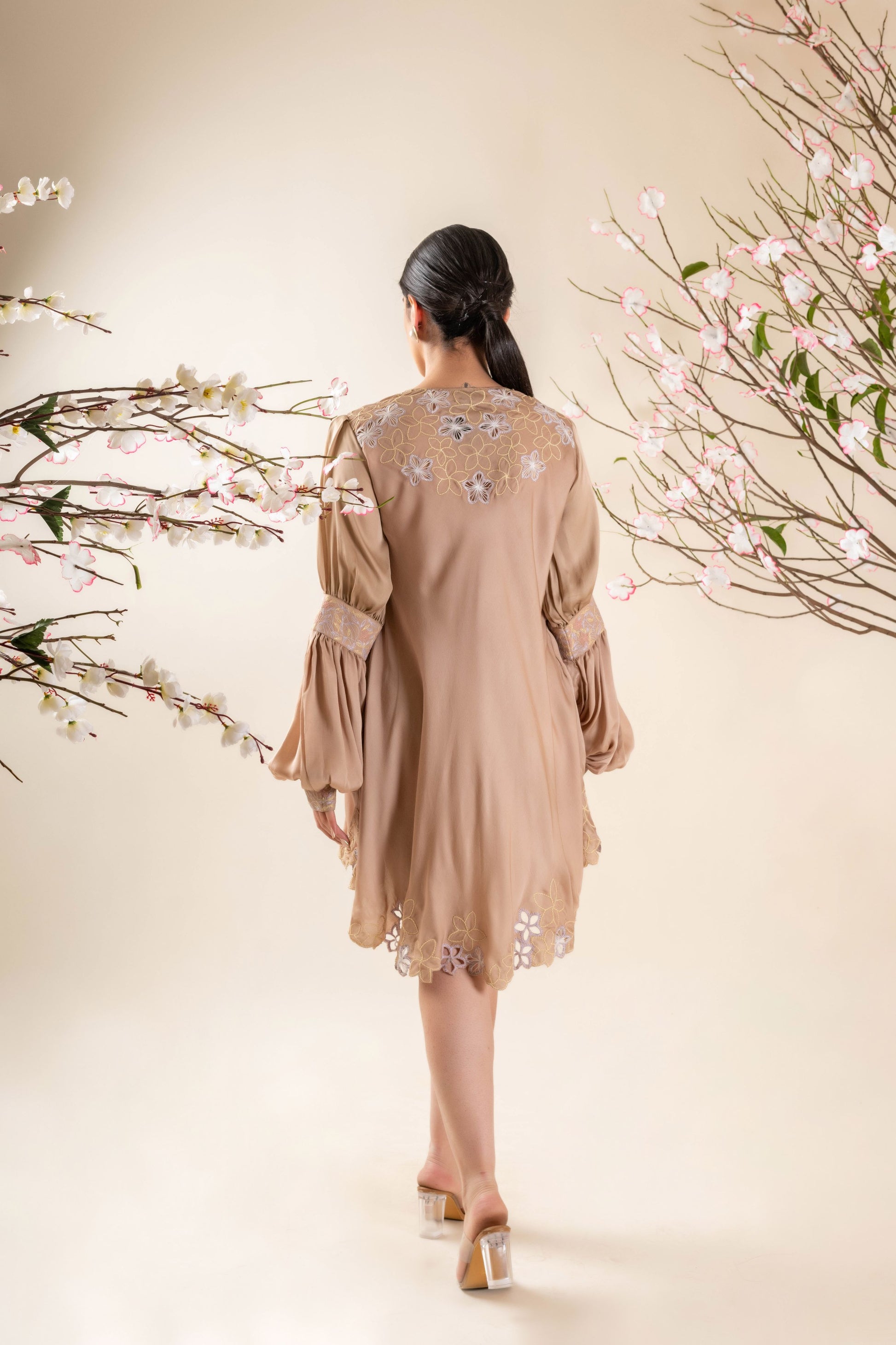  Short Organic Silk Women's Dress